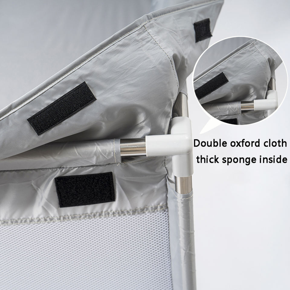 Oxford Fabric Baby Playpen Easy Assembly Kids Fence Playpen for Baby and Toddlers Indoor & Outdoor Kids Activity Center