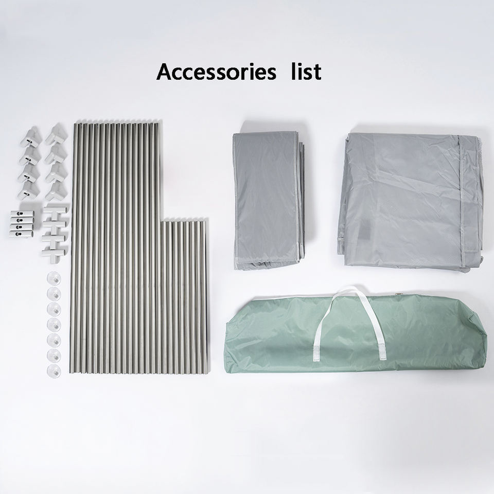 Oxford Fabric Baby Playpen Easy Assembly Kids Fence Playpen for Baby and Toddlers Indoor & Outdoor Kids Activity Center