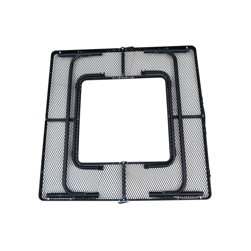 Multifunctional Lightweight Aluminum Folding Outdoor Table Adjustable Feet High Quality Portable Beach Camping Picnic