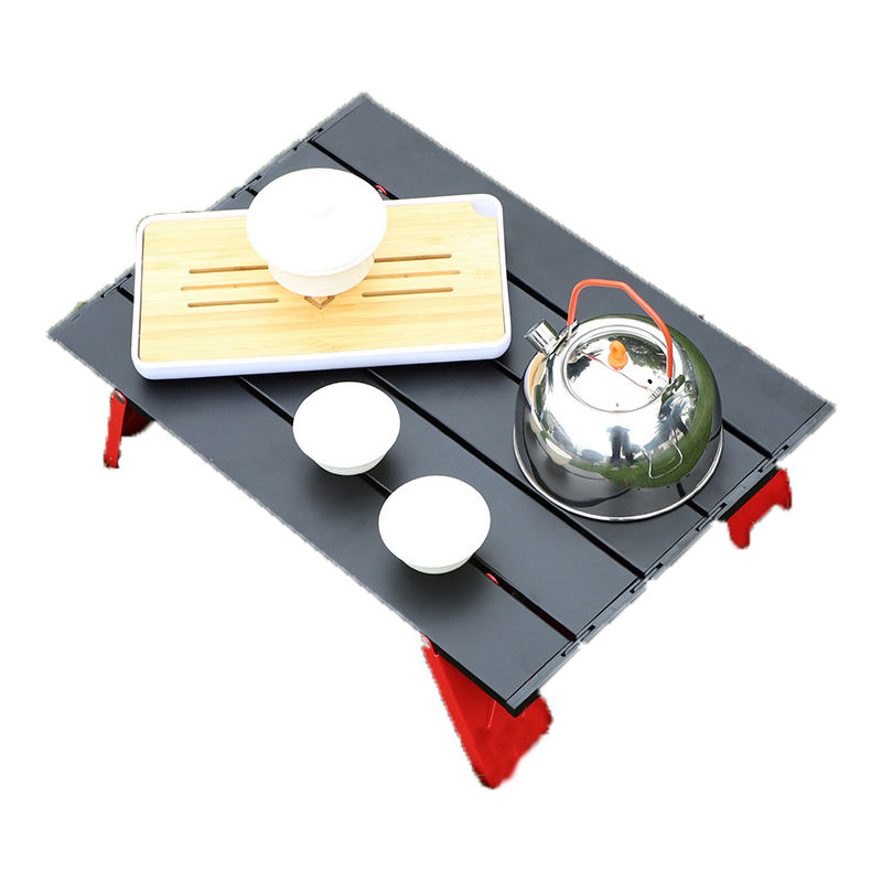 Super Light 6ft Small Aluminum Folding Table Outdoor Japanese Folding Camping Picnic Table for Exterior Use