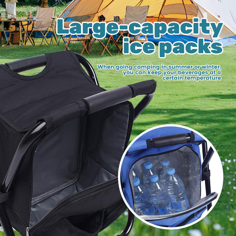 Lightweight Picnic StoolsCamping Chair Modern Durable Iron Garden Chair for Outdoor Adventures Picnics Parks Fishing