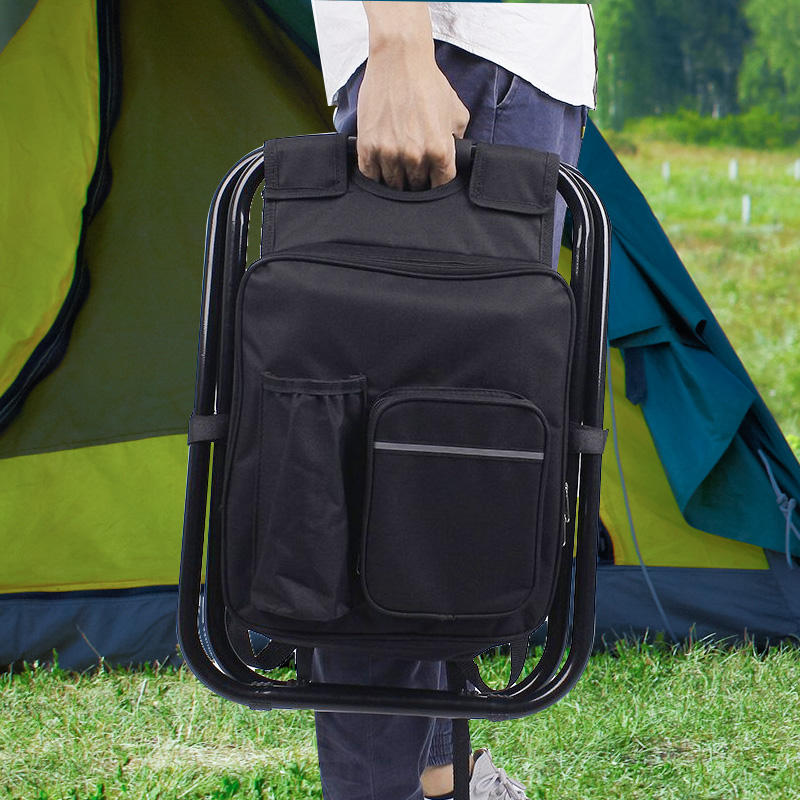 Lightweight Picnic StoolsCamping Chair Modern Durable Iron Garden Chair for Outdoor Adventures Picnics Parks Fishing