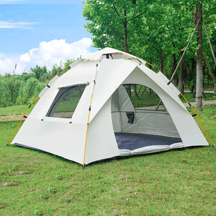 Waterproof Outdoor Camping Tents for 3-4 People One Bedroom Structure for Family Adventures