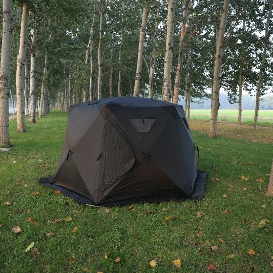 Portable Single Fishing Camping Tent Foldable Winter Ice Fishing Tent with Carbon Fiber Lightweight and Eco-Friendly