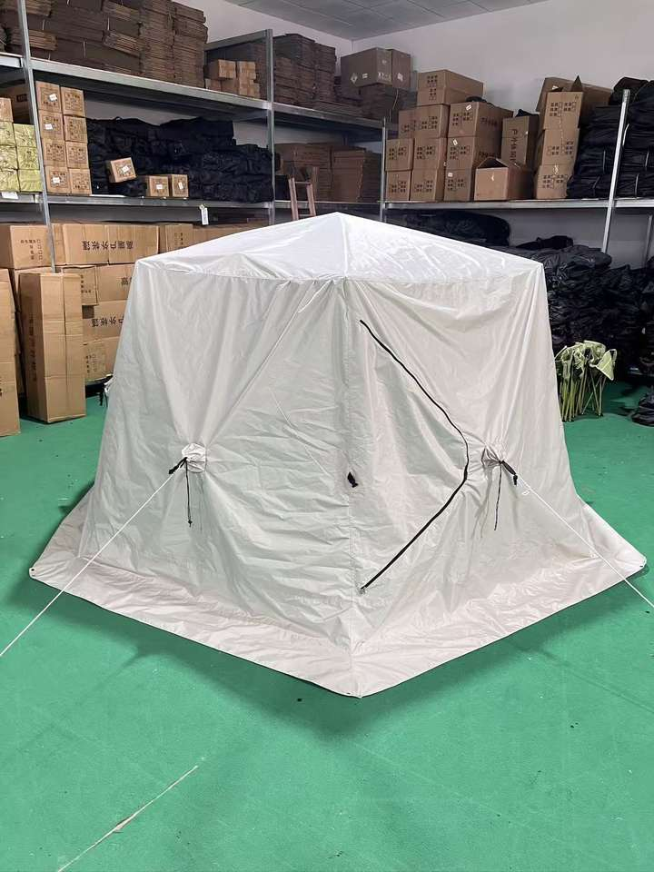 Portable Single Fishing Camping Tent Foldable Winter Ice Fishing Tent with Carbon Fiber Lightweight and Eco-Friendly