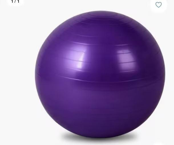 Exercise Ball (75cm) for Fitness,Anti-Burst Yoga Ball Heavy Duty Swiss Ball for Balance, Pregnancy , Physical Therapy