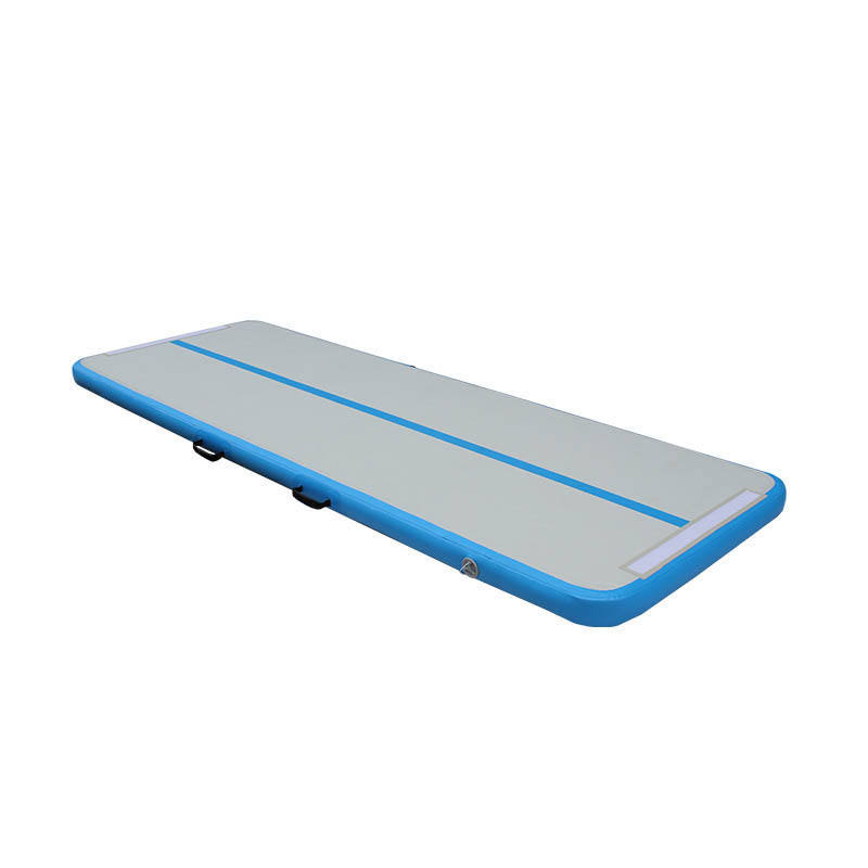 GUETIO PVC Gym Mat for Tumbling Gymnastics Custom Logo Air Track for Fitness & Taekwondo Available in 3m & 10m Lengths