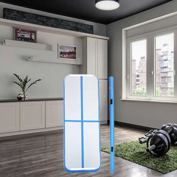 Factory Price 3m PVC Air Track Gymnastics Mat Custom Logo Yoga & Taekwondo Jumping & Tumbling Floor Mats Fitness Inflatable Mat