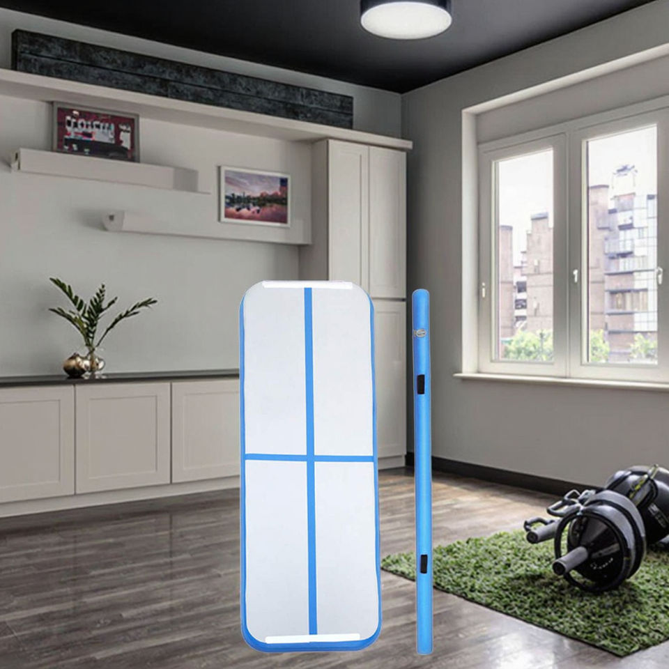 Factory Price 3m PVC Air Track Gymnastics Mat Custom Logo Yoga & Taekwondo Jumping & Tumbling Floor Mats Fitness Inflatable Mat