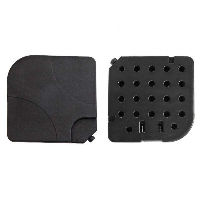 Uplion 4pcs Factory Outdoor HDPE Plastic Water Filled Base Cantilever Umbrella Base Parasol Base