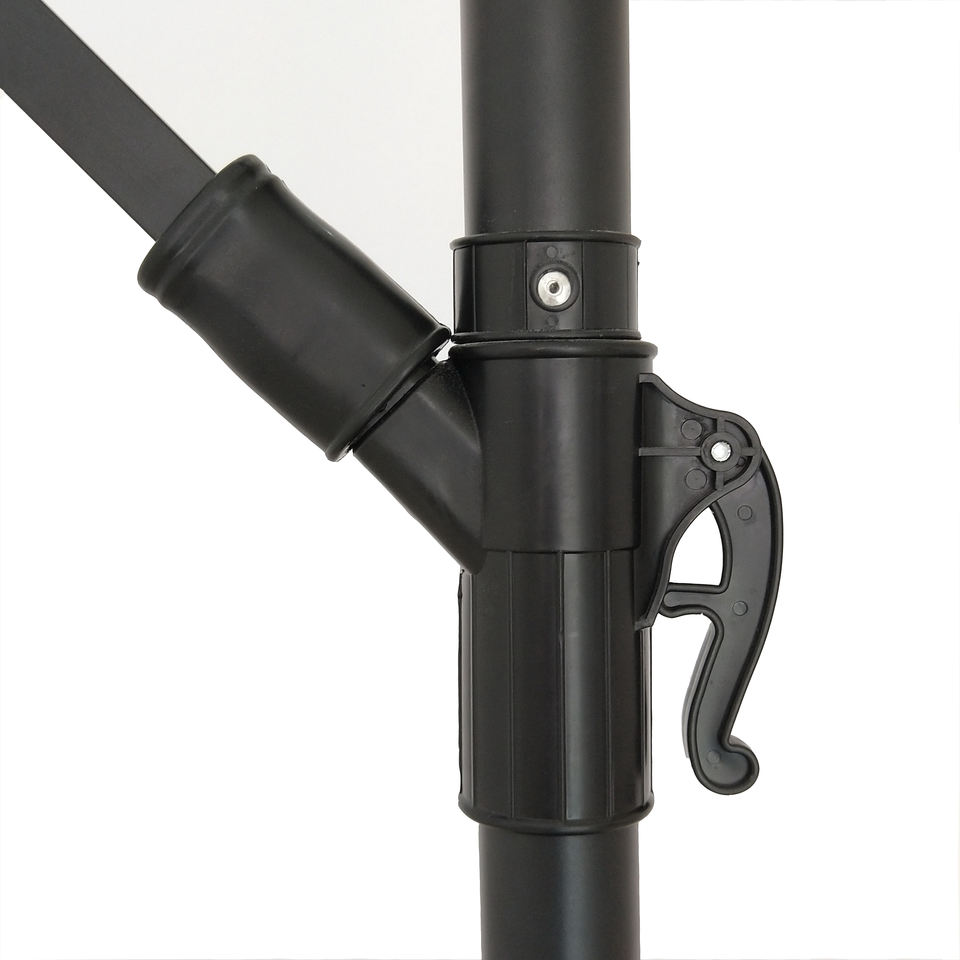 Uplion 10FT Wholesale Outdoor Sunshade Offset Umbrella Waterproof Garden Cantilever Umbrella Patio Umbrella for Backyard