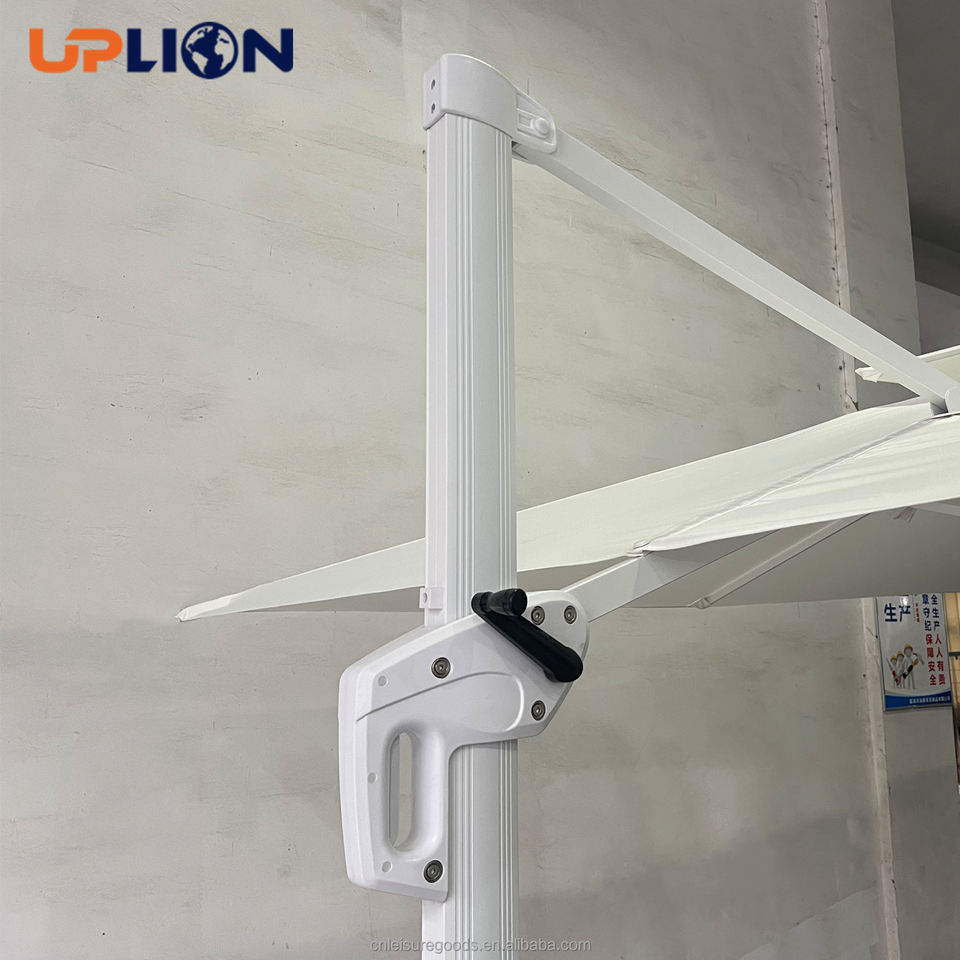 Uplion Manufacturer's Square Patio Parasol UV Protection Sunshade Outdoor Furniture UV Protective Sun Umbrella