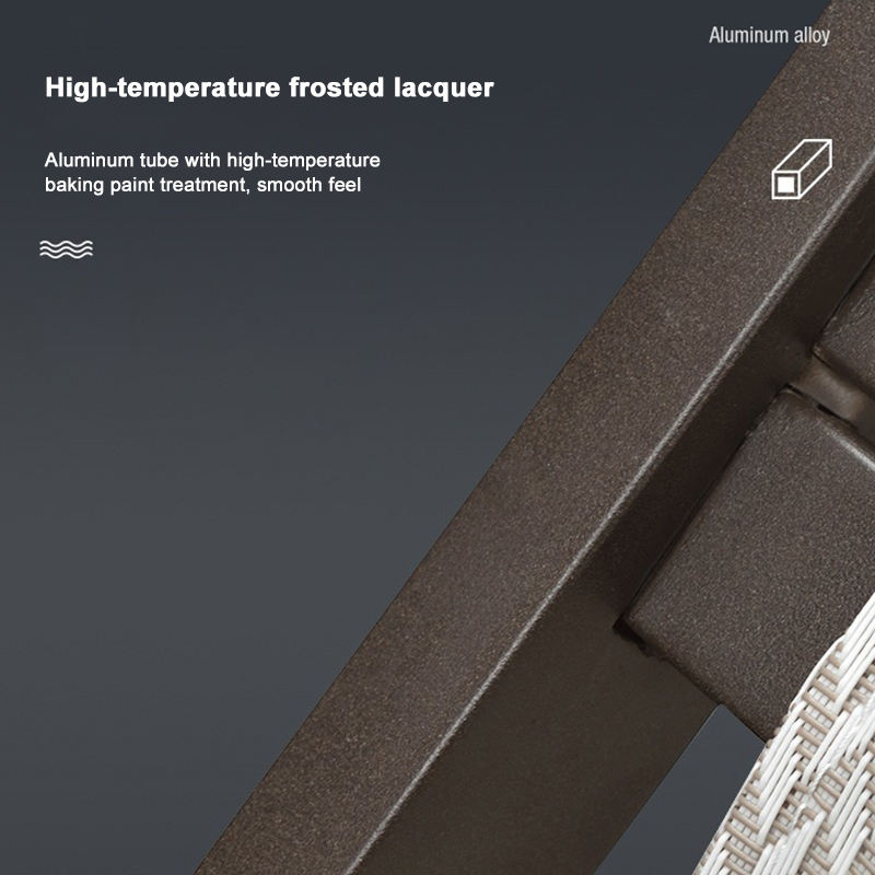 New Hot-selling Aluminum Frame Teslin Fabric Portable Adjustable Folding Outdoor Beach Chairs Balcony Chair