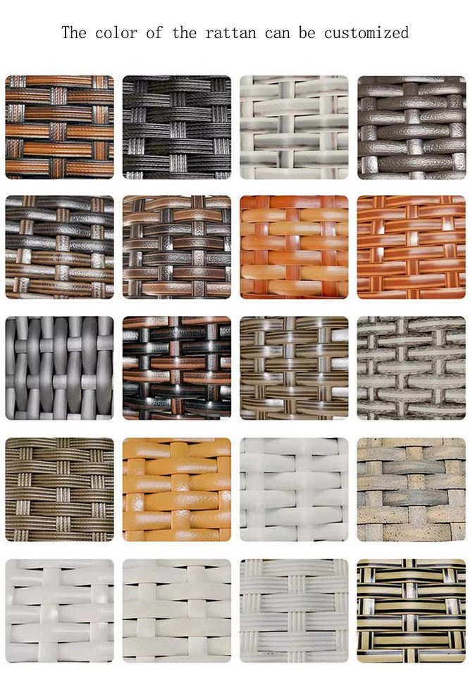 Hot Sale Minimalist Style Pe Rattan Metal Frame Adjustable Backrest Waterproof Pool Sun Lounger Chairs