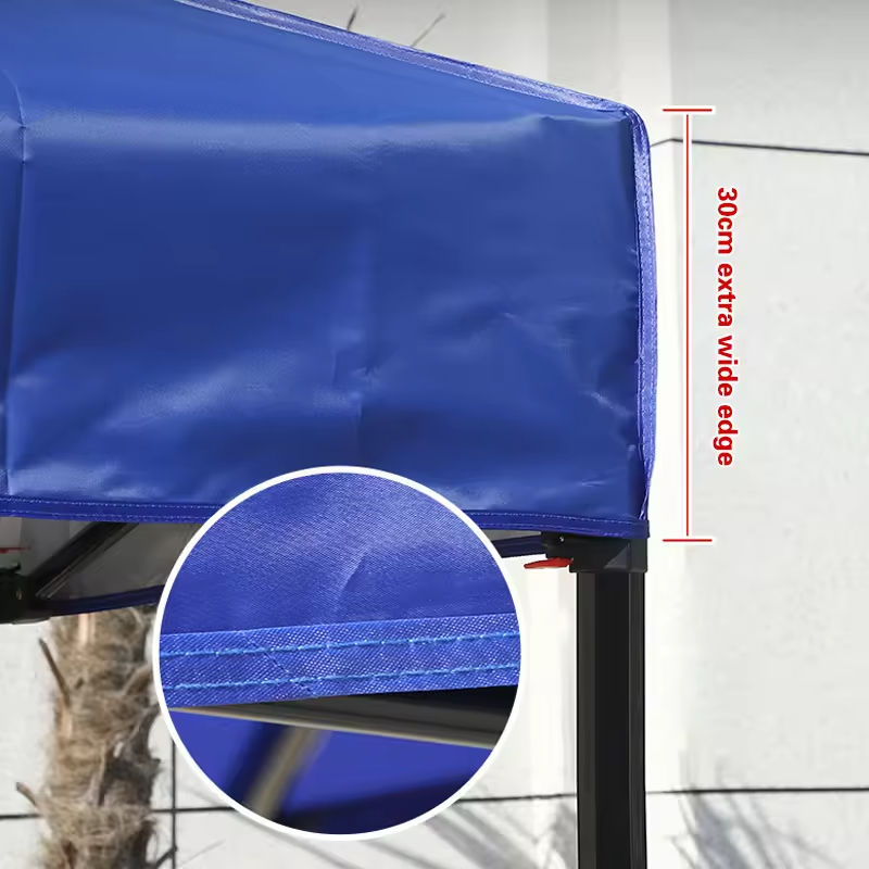 Trade Show Tent Waterproof Sunshade Folding Pop up Canopy 7x7ft Single Layer Custom Printed Advertising Gazebo Roof Top Tent