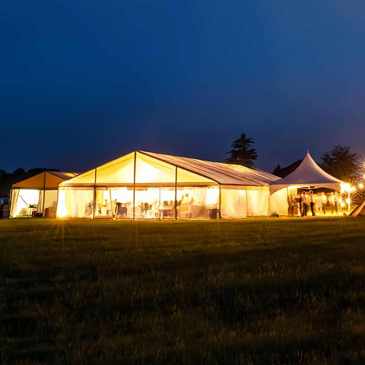 Foerstine Custom 2025 New Aluminum Outdoor Large Exhibition Marquee Party Wedding Tent for Events