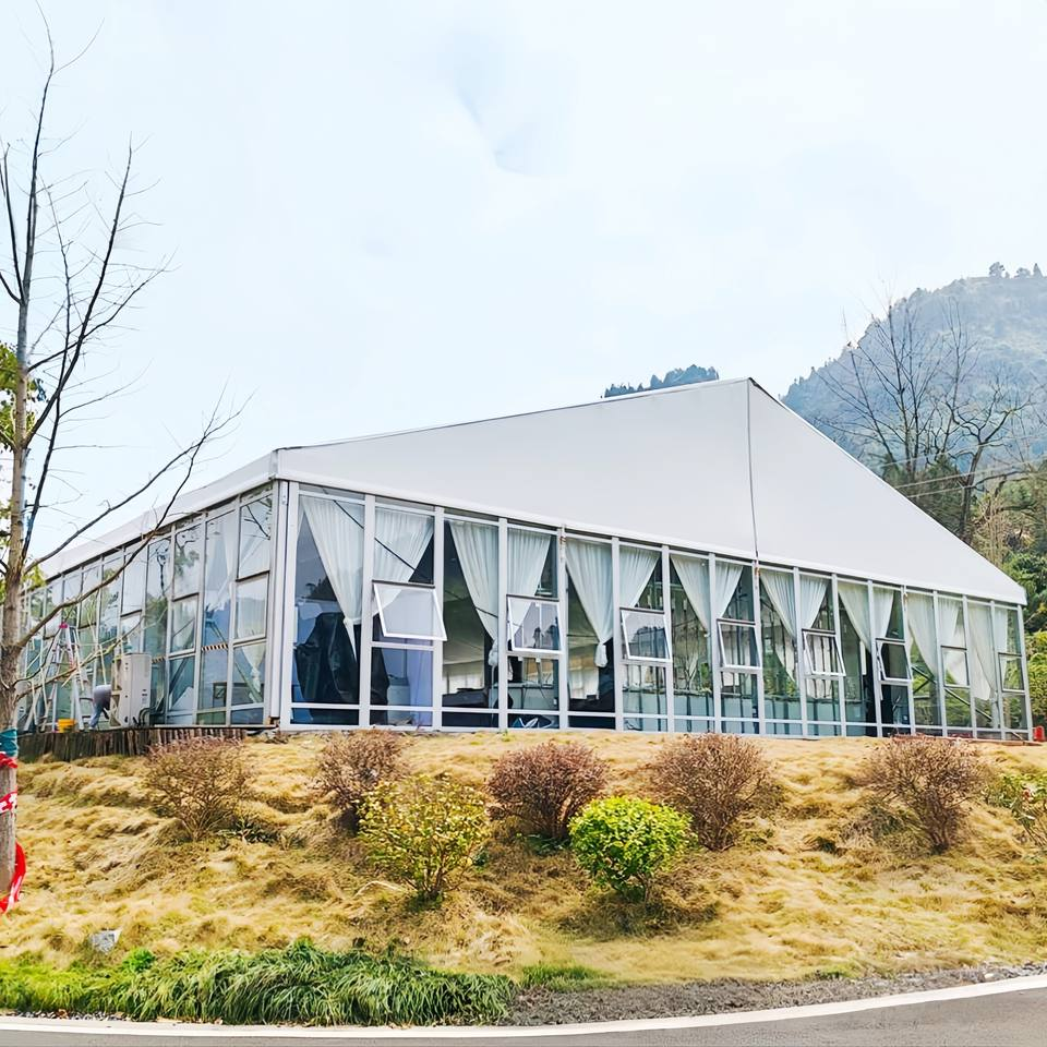Foerstine Custom 2025 New Aluminum Outdoor Large Exhibition Marquee Party Wedding Tent for Events