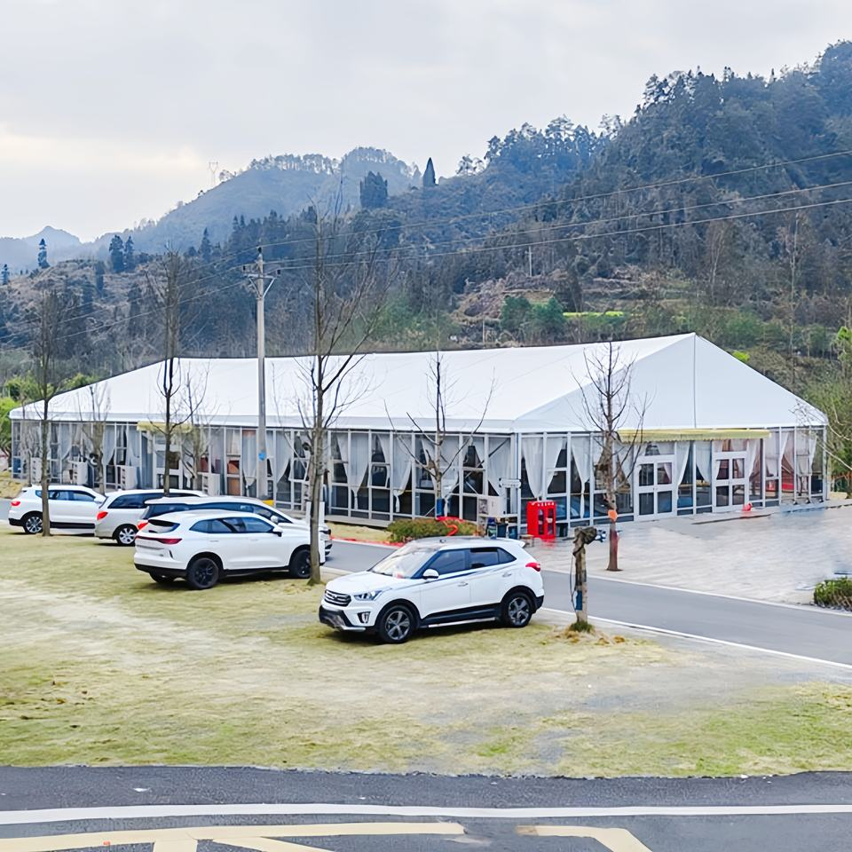 Foerstine Custom 2025 New Aluminum Outdoor Large Exhibition Marquee Party Wedding Tent for Events