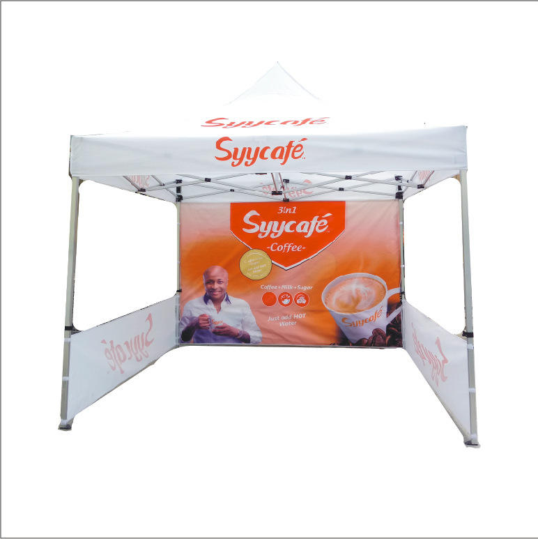 Outdoor Advertising for Events Promotional Custom Logo Tent 3x3 Marquee Pop up Folding Trade Show Tents