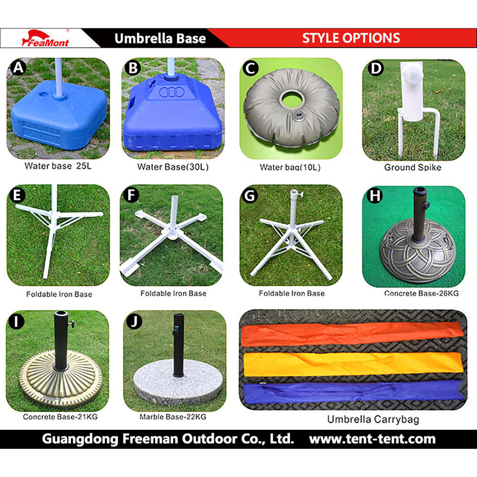 FEAMONT High Quality UV Proof Sun Parasol Large Size Portable Beach Umbrella Wholesale