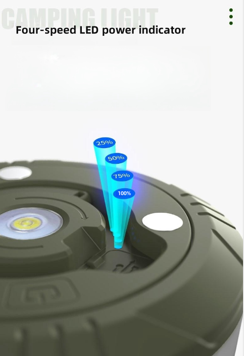 Portable Camping Lights,Camping Lights String With 5 Lighting Modes, Durable and Waterproof, USB Charging