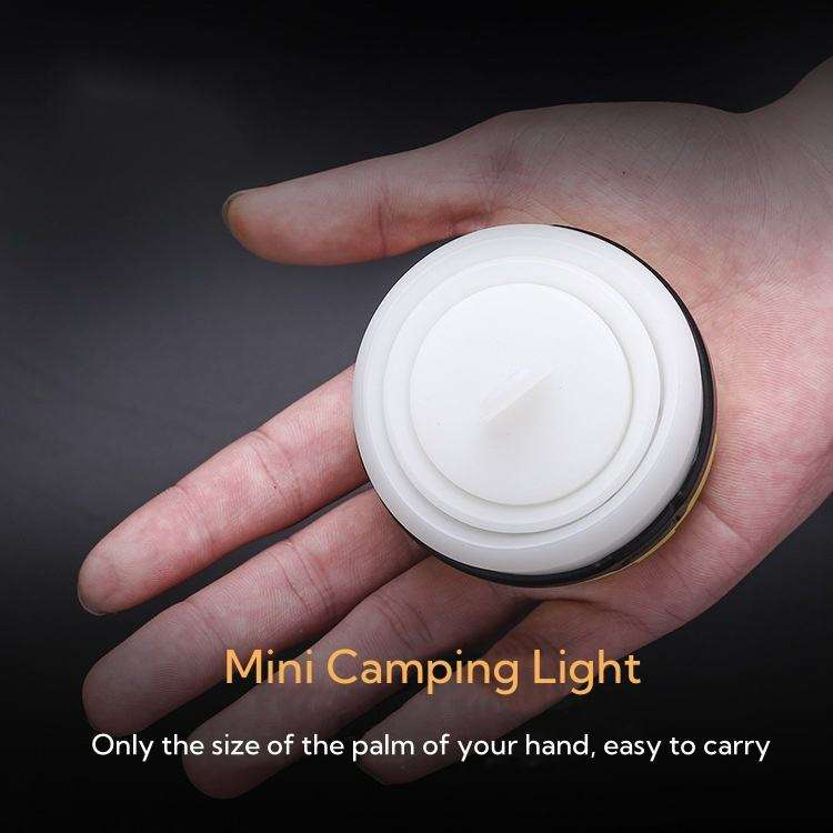 Camping Lantern Collapsible LED Night Light Portable Mini Flashlight Emergency Torch Lamp Light for Outdoor Hiking