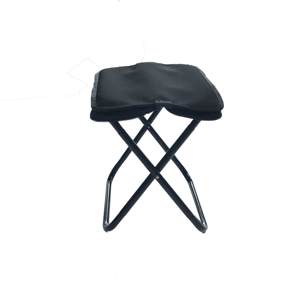 Folding Camping Stool,Portable Seat,Outdoor Travel Tall Slacker Chair for Camping Walking Hunting Hiking