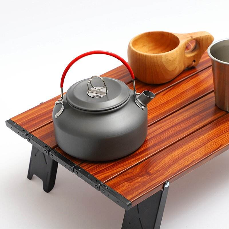 Wholesale Aluminum Alloy Portable Small Egg Roll Camping Kitchen Table Foldable Lightweight Small Folding Table