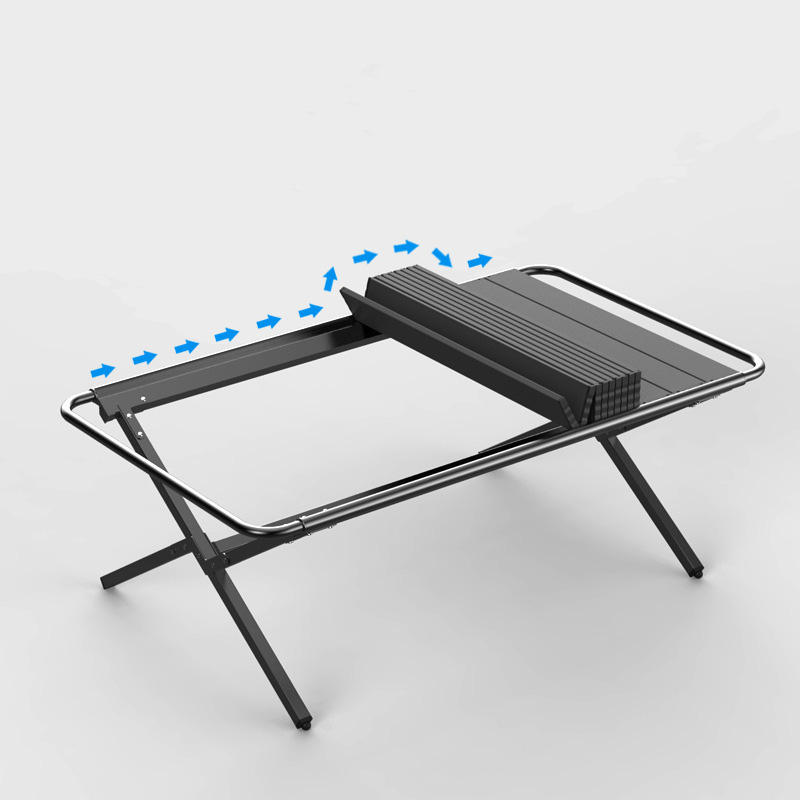 Hot Aluminum Alloy Multifunction Outdoor Folding Coffee Picnic Camping Dining Table