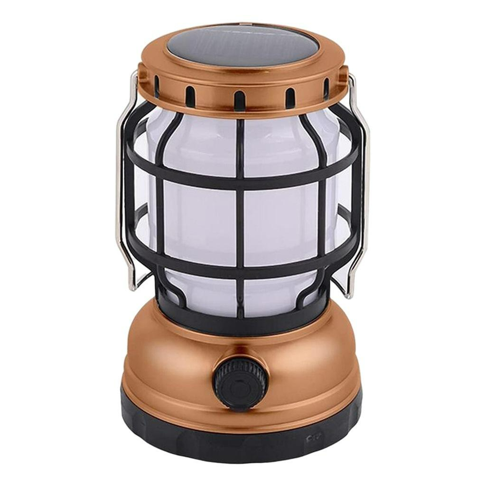 New Creative White Cob LED Portable Rechargeable Camping Lantern ABS Body Climbing Waterproof Battery Powered Garden Lighting
