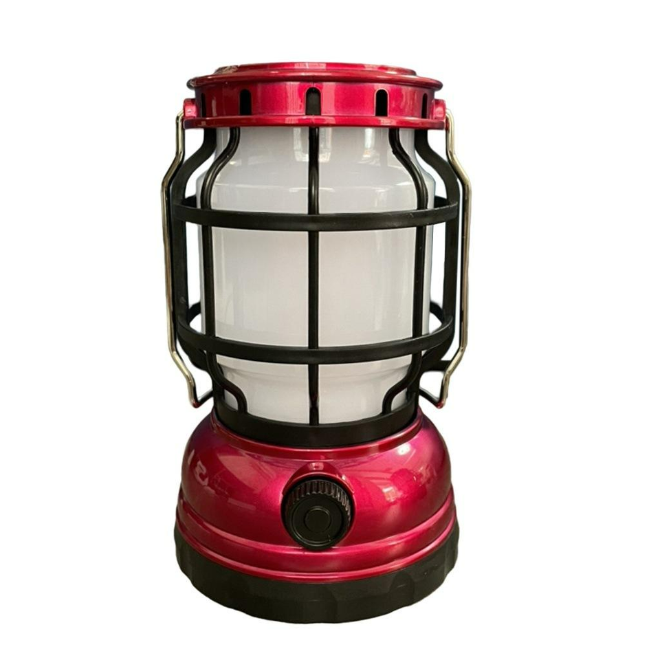 New Creative White Cob LED Portable Rechargeable Camping Lantern ABS Body Climbing Waterproof Battery Powered Garden Lighting
