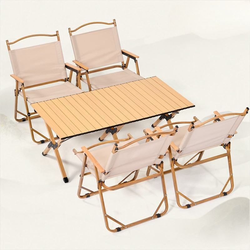 Modern Portable Aluminum Alloy Folding Tables Chairs Multi-functional Outdoor Furniture for Picnic Camping Multi-style Accessory