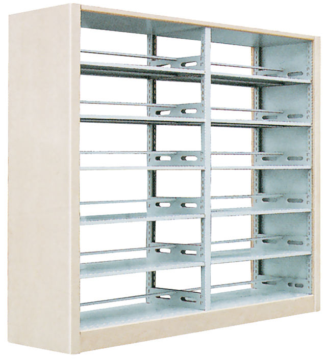 Manufacturer Library Furniture Newspaper Stand Magazine Rack Metal File Cabinet Storage Cabinet for School