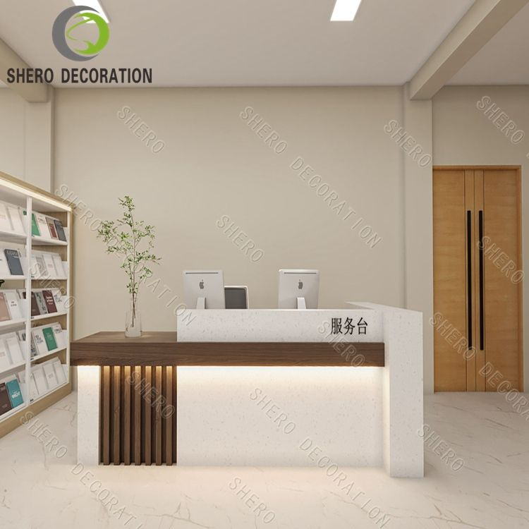 High End Shop Design Showcase Shelves Fixtures Modern Bookstore Books Library Design School Library Furniture