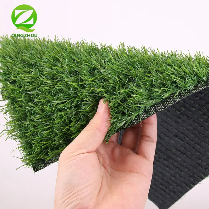 QINGZHOU GUANGZHOU Outdoor Artificial Synthetic 30mm Green Grass Carpet and Rug