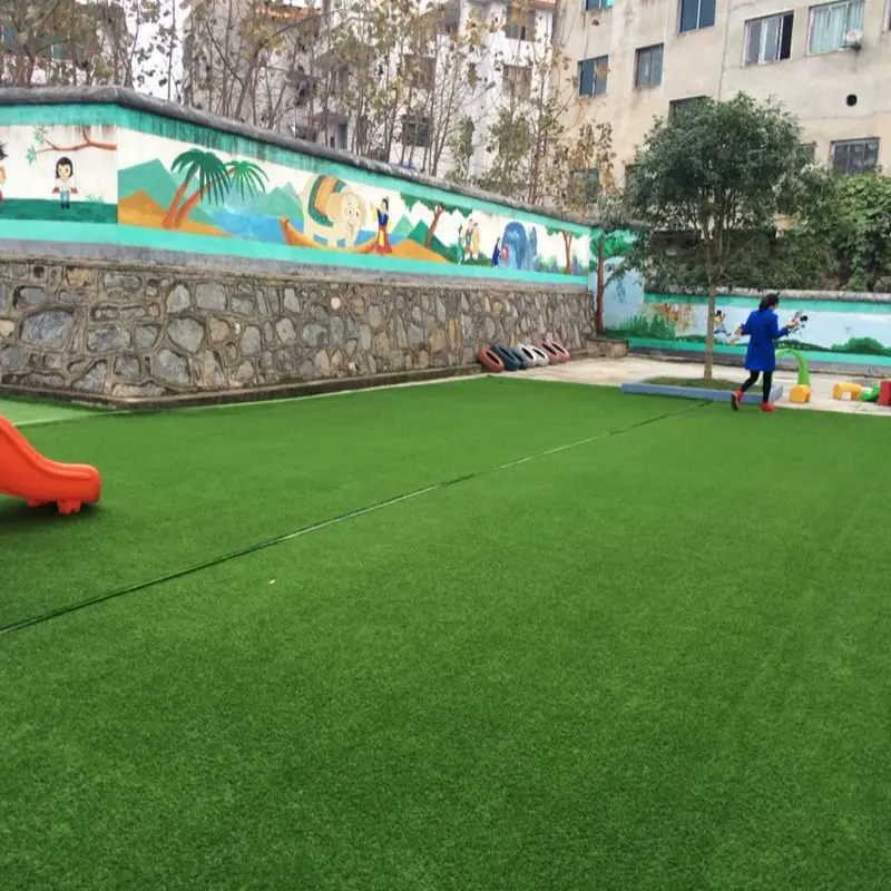 QINGZHOU GUANGZHOU Outdoor Artificial Synthetic 30mm Green Grass Carpet and Rug