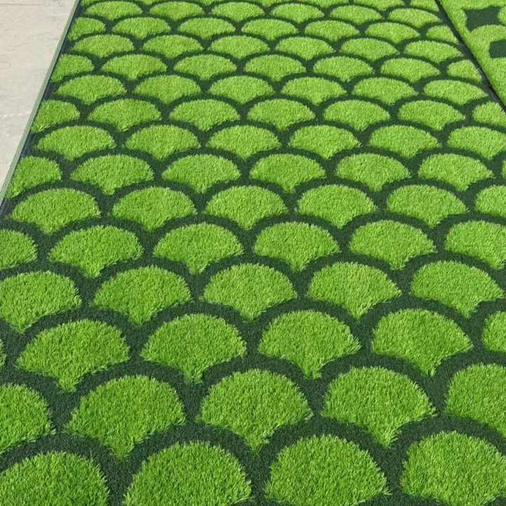 Wholesale 25mm 3d Patterned Grass Uv Resistance Green Rug Synthetic Turf Mat Carpet Artificial Grass for Garden