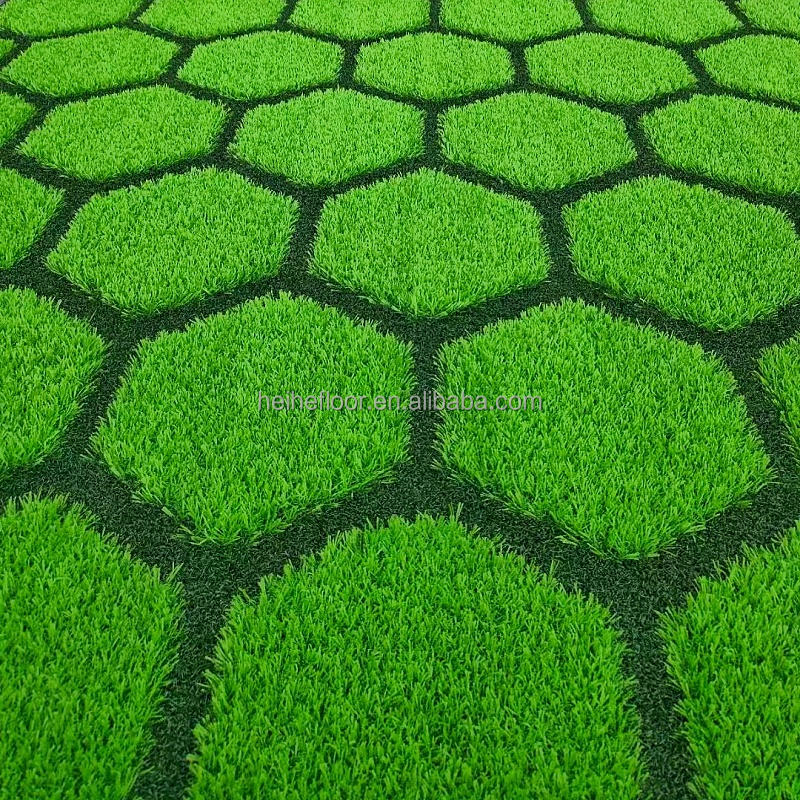Outdoor 3d Patterned Grass Uv Resistance Synthetic Turf Mat Eco-Friendly Soft Carpet Artificial Grass for Garden Backyard