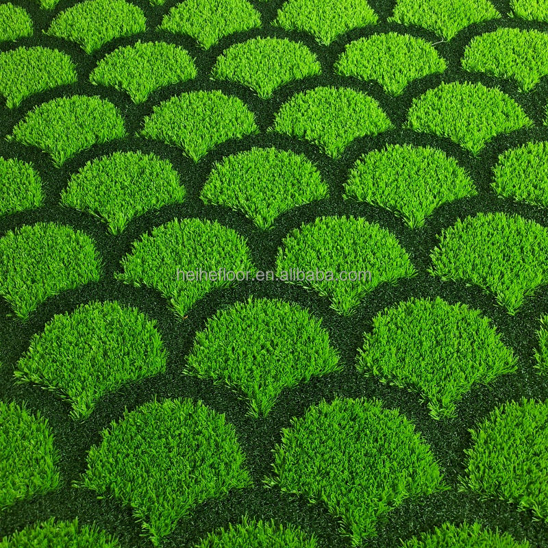 Waterproof 25mm 3D Patterned UV Resistance PE Synthetic Turf Mat Green Artificial Grass Carpet for Outdoor Garden