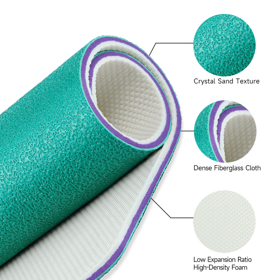 Best Anti-slip Indoor Pvc Badminton Court Rubber Sport Floor Synthetic Badminton Floor Mat for Event Competition Sport Club