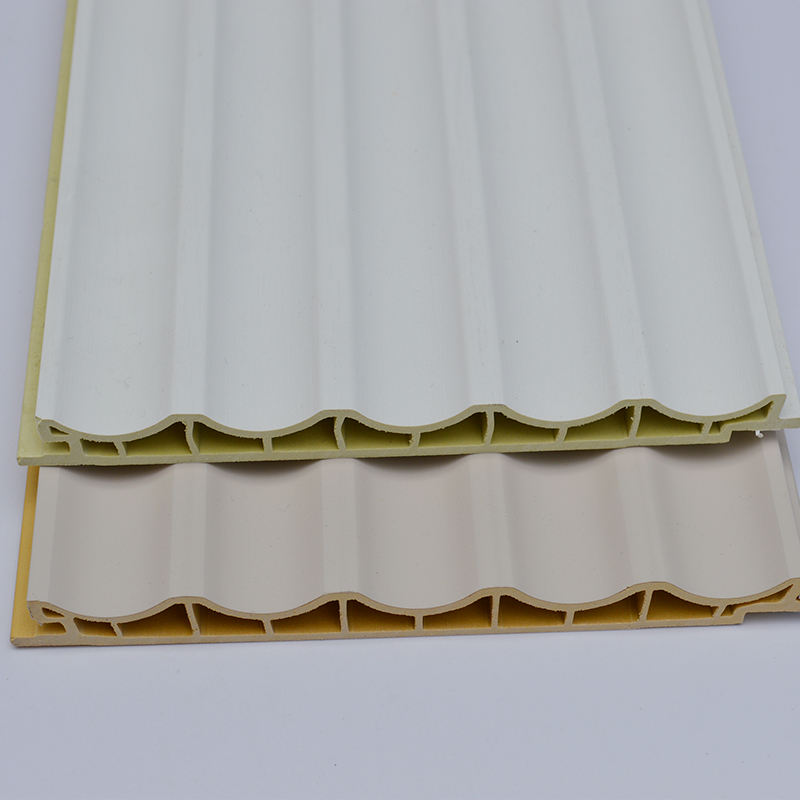 A-diffusion 150mm*12mm WPC Indoor Wall Panel Flame Retardant Waterproof Heat Insulation Modern Geometric Easy Installation