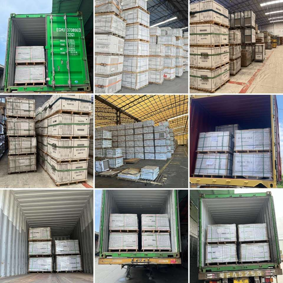 Modern Luxury Ceramic Mosaic Tiles Grand Hexagon Pattern in White & Black 325x282mm Matte Wall Tile for Outdoor & Indoor Hotels