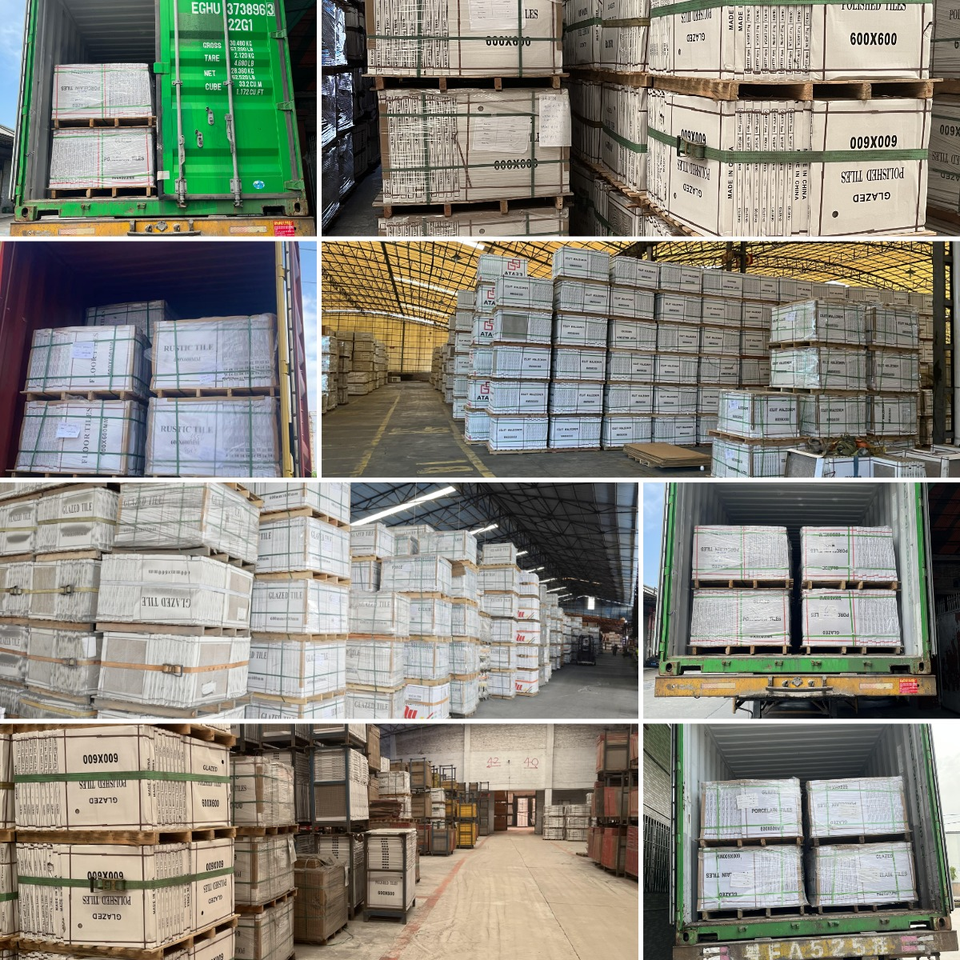 Morden Italian Style 306x306mm Glossy Mosaic Square Ceramic Tiles for Interior Wall for Bathroom Living Room Hotel Swimming Pool