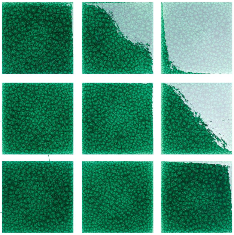 Modern Luxury 294X294mm Ceramic Mosaic Tile Classic Blue Interior Wall Floor Tile Wear-Resistant Bathroom Kitchen Outdoor Pool