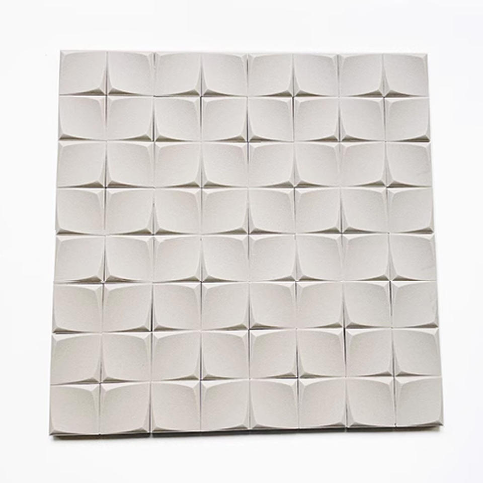 Modern 3D Full Body Matte Mosaic Art Background Wall Parquet Surface for Interior for Hotel Graphic Design Included