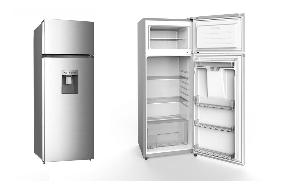 325L Top Freezer Double Door Fridge R600a Refrigerator Container Refrigeration Units for Sale