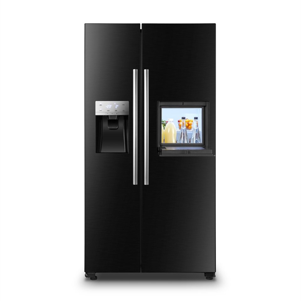 469L New Style Big Capacity Home Use China Refrigerator With Ice Maker and Water Dispenser