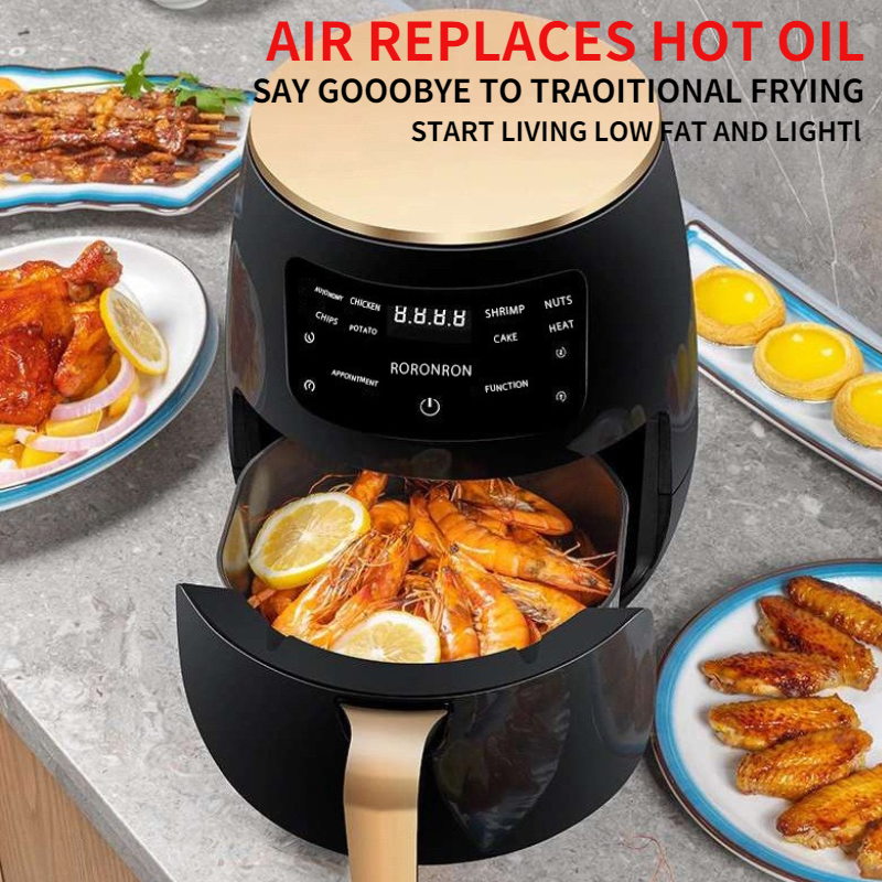 Friggitrice Ad Aria 4.5L 6L 8L 12L Consumer Reports Best Hot Mini Rack Without Oil As Seen As Silver crest Air Fryer Without Oil