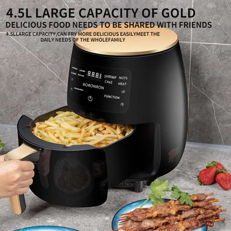 Friggitrice Ad Aria 4.5L 6L 8L 12L Consumer Reports Best Hot Mini Rack Without Oil As Seen As Silver crest Air Fryer Without Oil