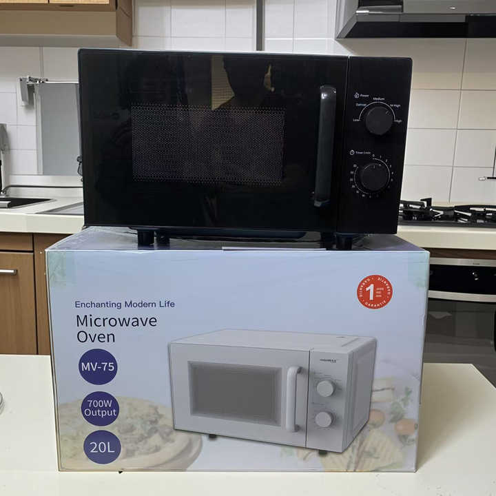 Grill Built 3 in 1 1150w 20l Smart Convection Cheap and Commercial Restaurant 20l Digital White Hot Air Microwave Oven Home